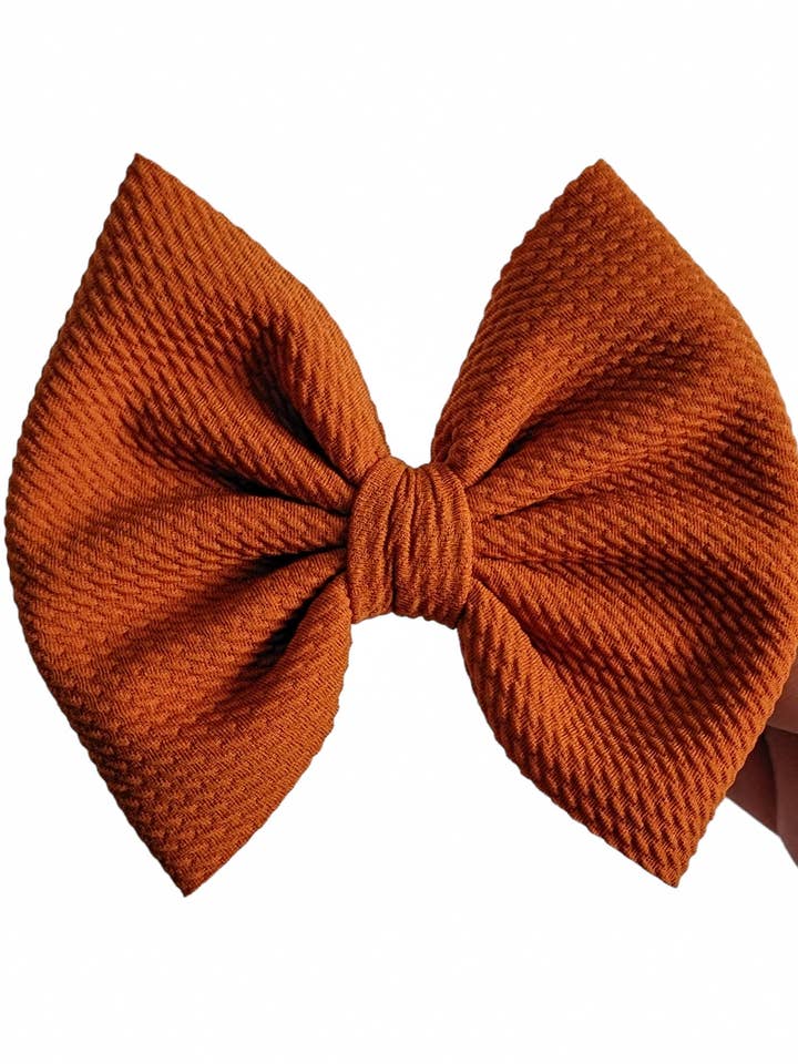 Savannah Bow-Ginger for wholesale by Dainty Delights Creations
