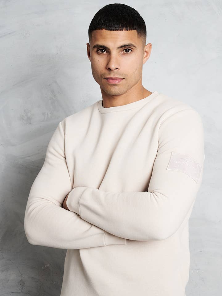 Matthews Sweater - Oatmeal for wholesale by Jameson Carter