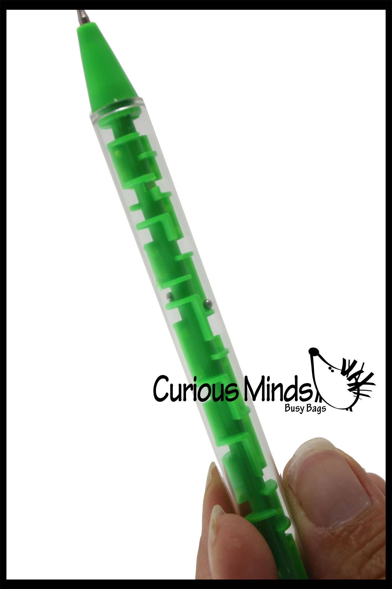 Curious Minds Toys - Wholesale Fidget Toy - Kids - 1 Maze Pens  - Ball in Maze Puzzle Game Fidget - Anxiety AD7