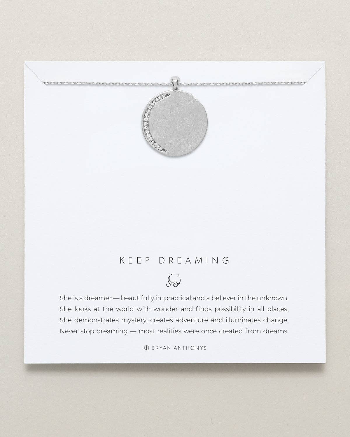 Bryan Anthonys - Wholesale Pendant/Charm Necklace - Keep Dreaming Necklace1