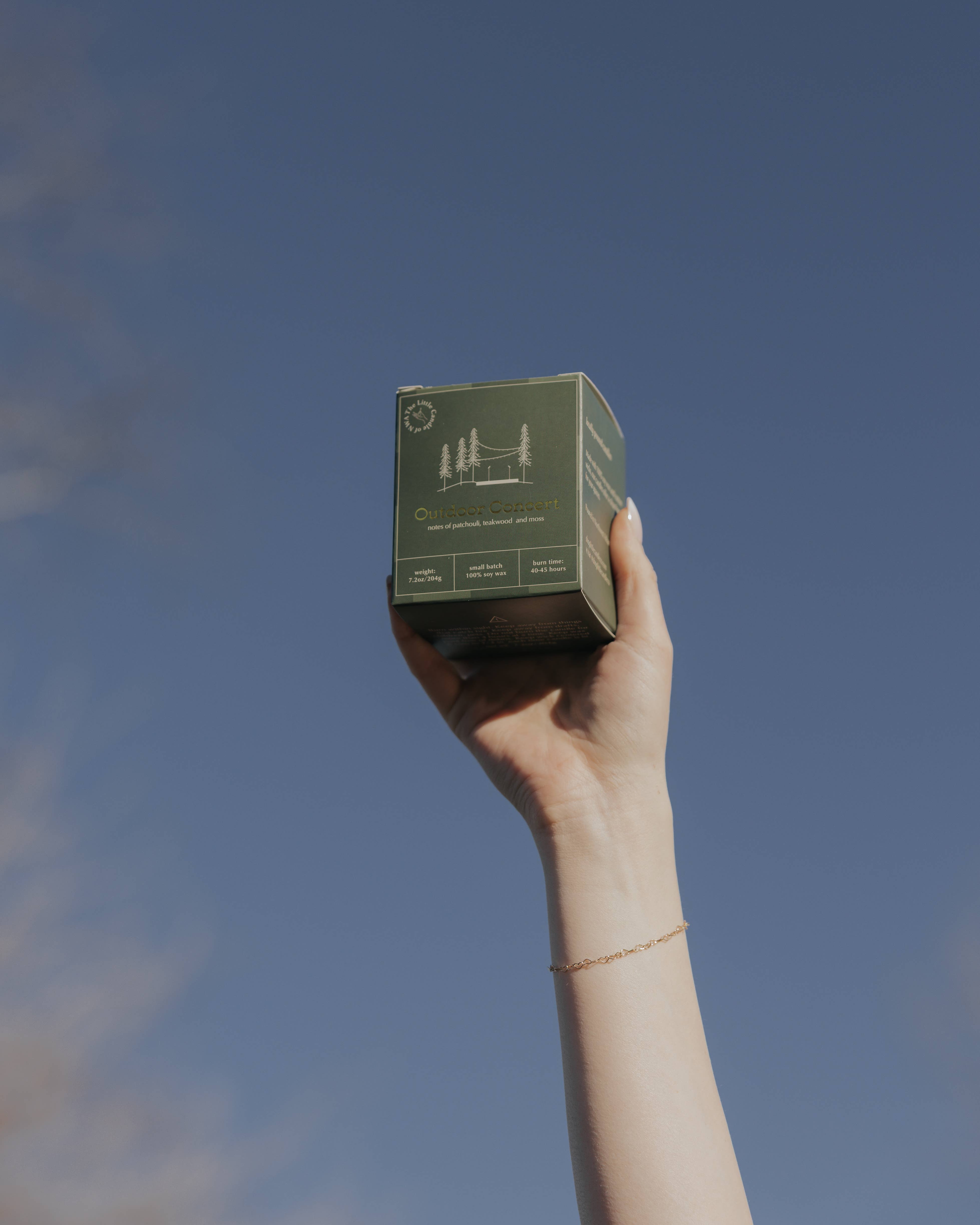 The Little Candle of NWA - Wholesale Jar/Filled Candle - Outdoor Concert1