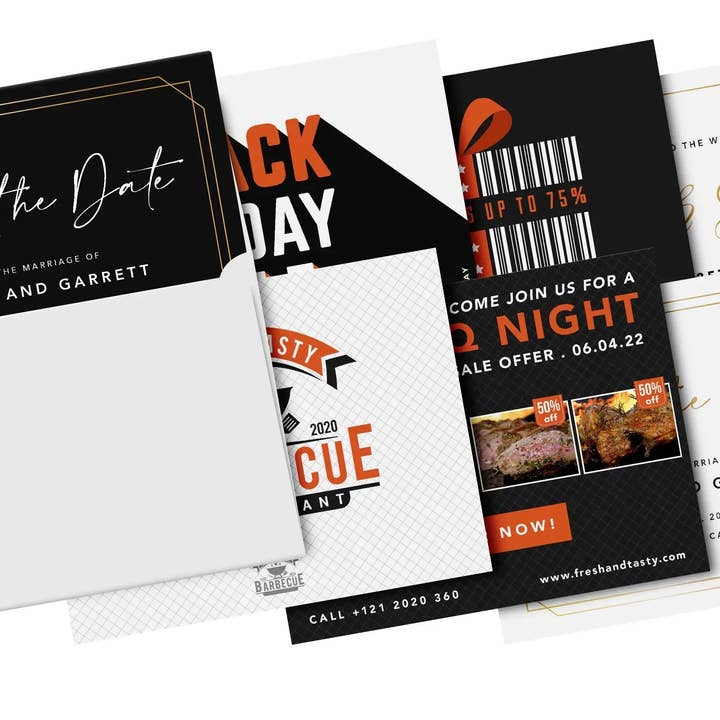 Fine Cardstock - Wholesale Briefpapier/indexkaartenset - Witte 100lb kaarten en enveloppen zonder vouw | 10,8 x 14 cm (A2-formaat) | 50 stuks per verpakking6