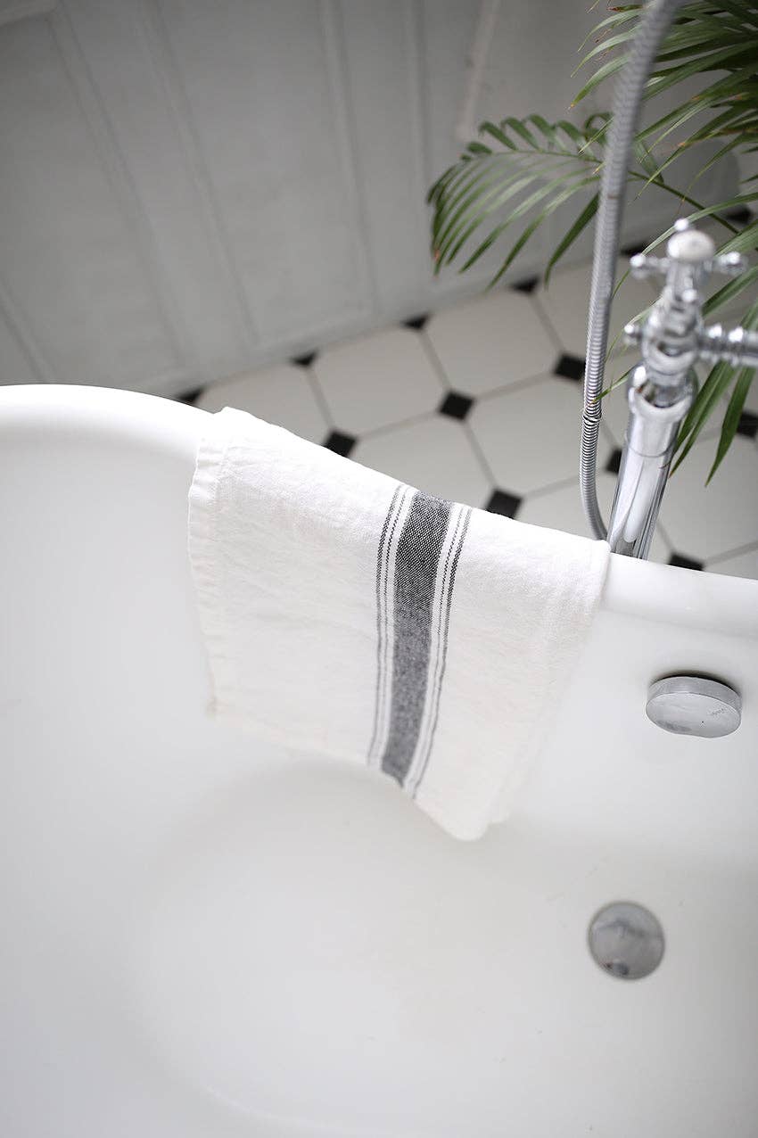 Linen Way Inc. - Vente Essuie-mains - Serviette de main en lin Casa - Disponible en 4 couleurs4