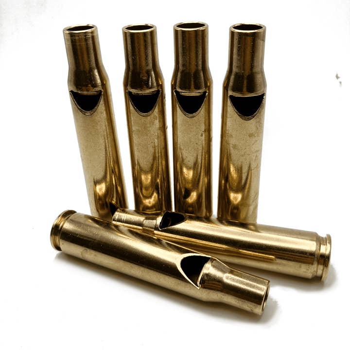 50 BMG Casing Whistle for wholesale by Vermont Cut Coins & 2nd Shot Round