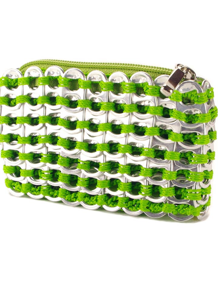 Pop Tab Portamonete — Lime per la vendita all'ingrosso da parte di Escama Studio