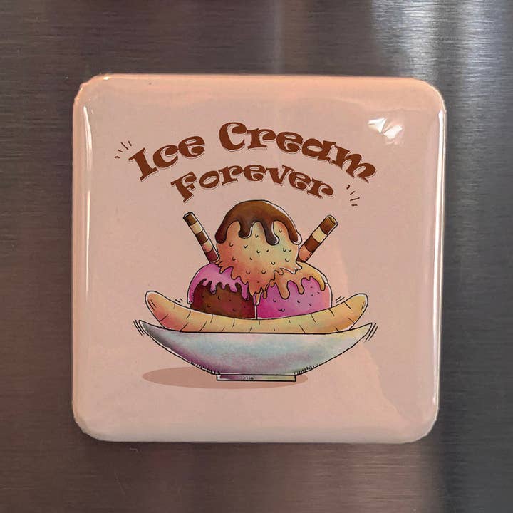 Íman de Frigorífico "Gelado para Sempre" por atacado de PhiloPerse