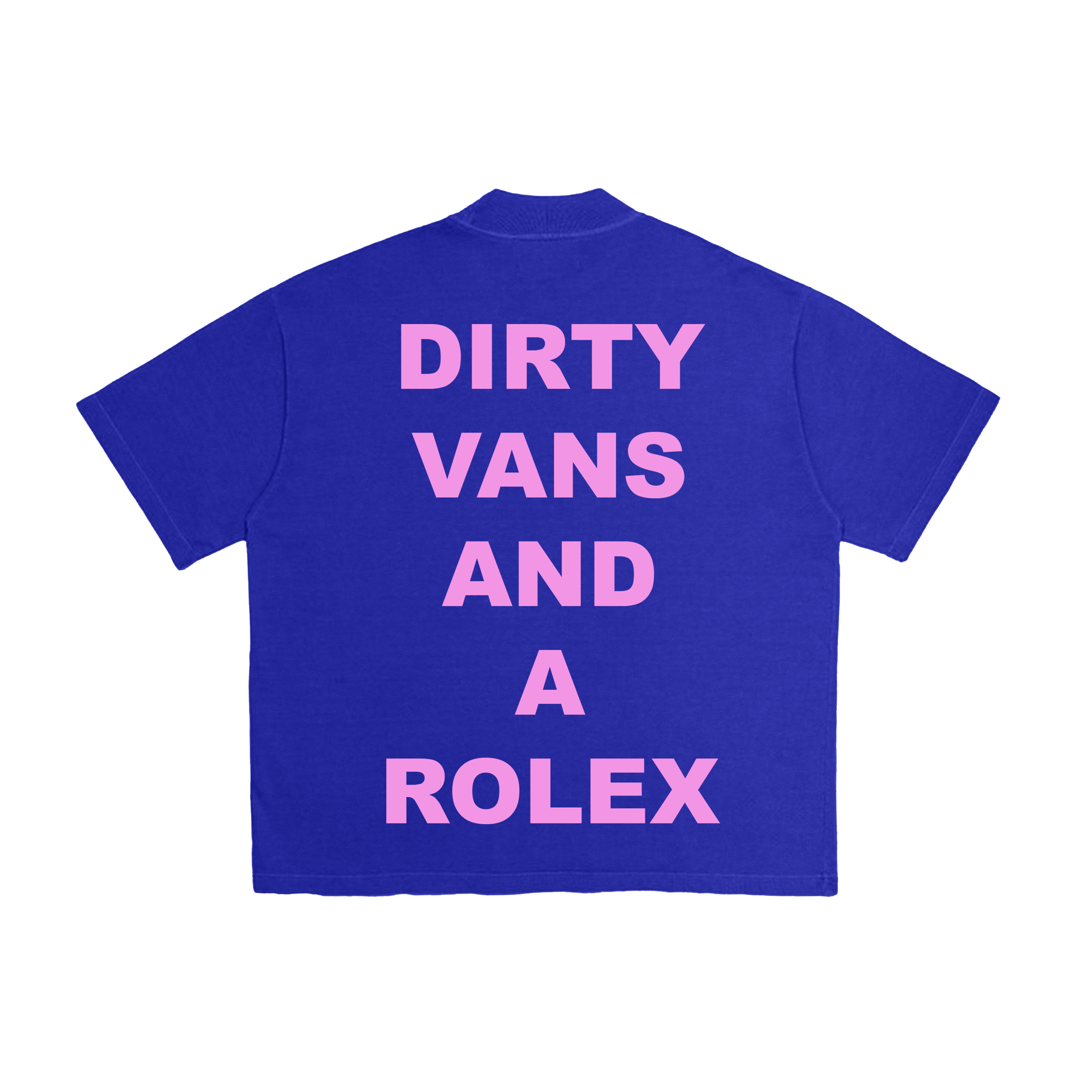 SURF CLUB - Wholesale Screen Printed T-Shirt - Unisex - Motto Tee (Dirty Vans And A Rolex)7