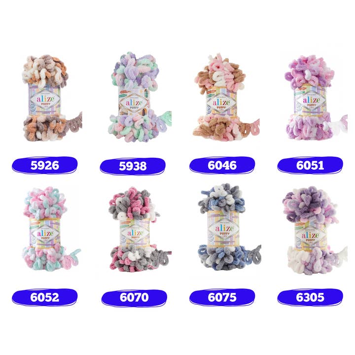 Craftsyarn – wholesale Yarn – Alize Puffy Color, Blanket Yarn, Soft Baby Yarn, Alize Yarn1