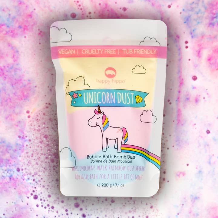 Happy Hippo Bath - Wholesale Bath Bomb/Fizz - Unicorn Dust- Bubble Bomb Dust0