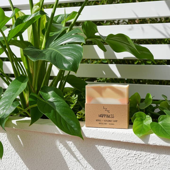 Neroli + Bergamot Soap - Cold Process Soap with Shea Butter for wholesale by La Zouch Soaps