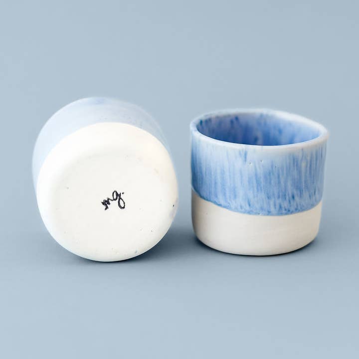 Rosa Chávena de café expresso Blue Candy for wholesale on Faire0