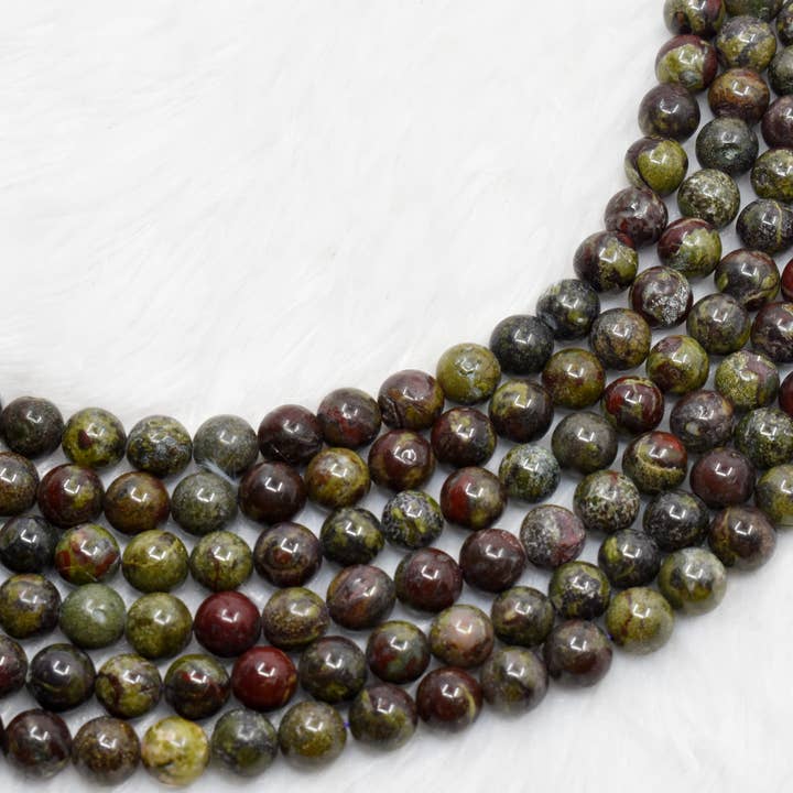 Soothing Crystals – Engroshandel Perler – Krystal Smykkesten Perler | Afrikansk Blodsten | Ædelstensperler3