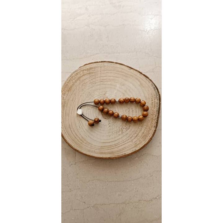 Kalliopi P. Giannoula - Poppygshop – wholesale Beaded bracelet – 21-23 Olive Tree Worry Beads4