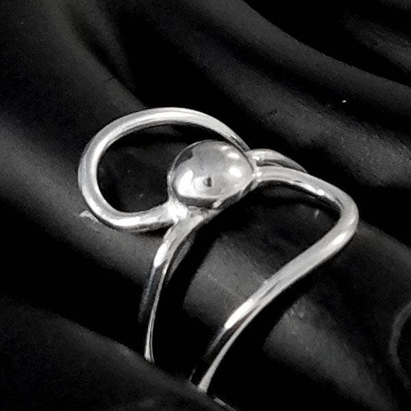 Costello International - Wholesale Toe Ring - Art Deco Silver Adjustable Beach Toe Rings40