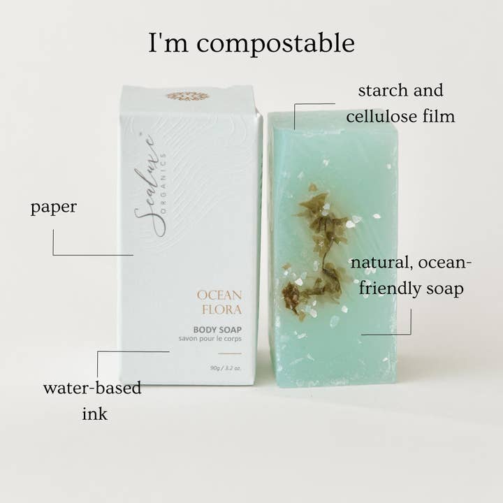 Sealuxe - Wholesale Bar Soap - Ocean Flora Soap1