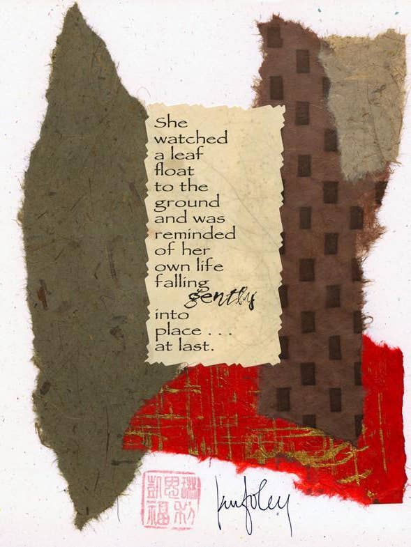 Leaf (originele wandkunst) voor wholesale door Ampersand Cards