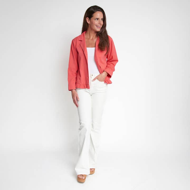 Howard's - Wholesale Jacket - Women's - Billie Lightweight Button Up Cotton Twill Jacket9