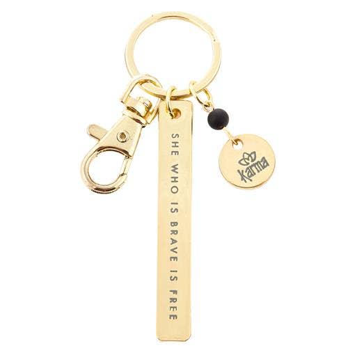 Karma - Wholesale Keychain - Women's - Sentiment Key Chain4