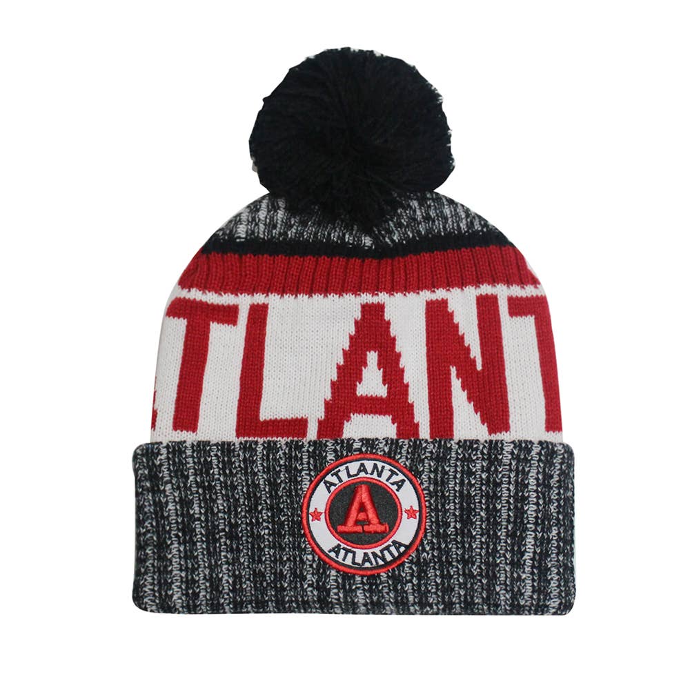 ChoKoLids - Vente Bonnet – unisexe - Bonnets à pompons brodés Football Sports City40