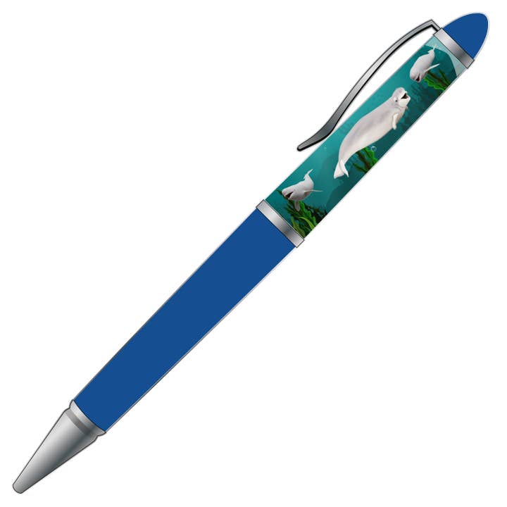Beluga Whale Floaty Pen - Blu per la vendita all'ingrosso da parte di Little Critterz