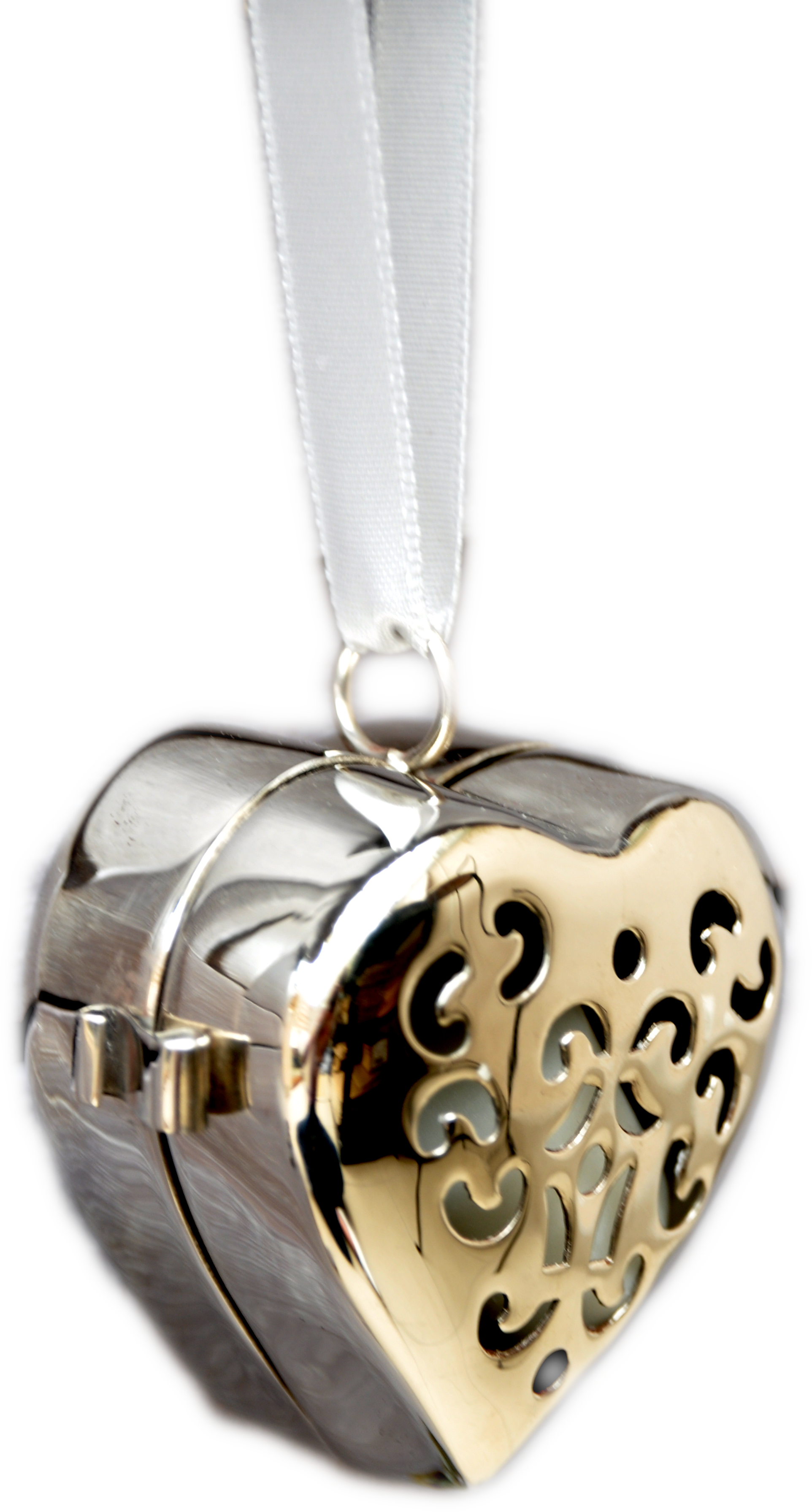 Autour Du Parfum - Vente Parfums solides - Petit Coeur ARGENT de Parfum solide PARFUM AU CHOIX1