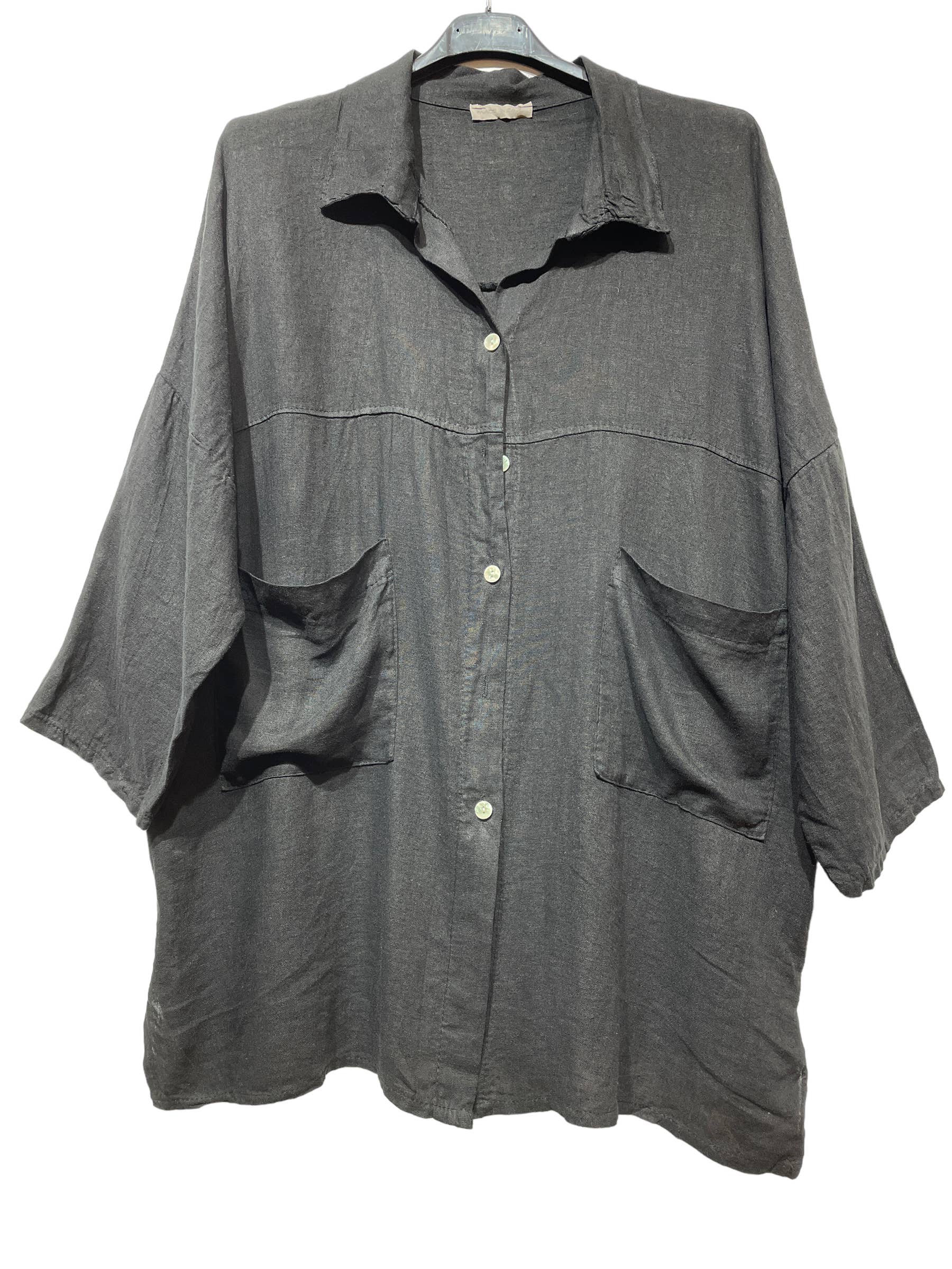 LINEN & COTTON HOUSE – wholesale Tröja med knappar – Dam – VISKOS LINNESKJORTA 45912 VÅRSOMMARKLÄDER5