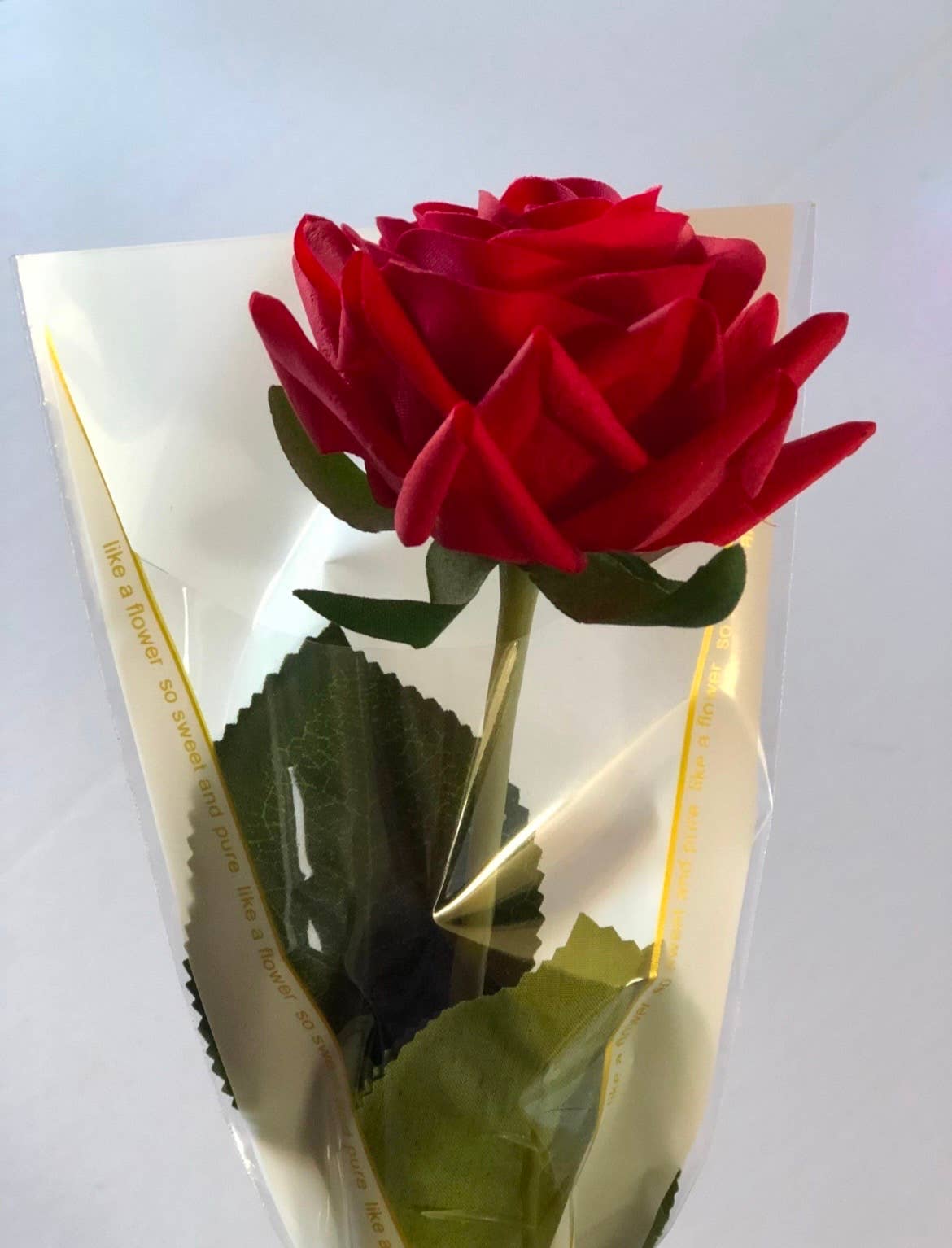 Simply Elegant By Tara - Wholesale Artificial Flowers - Single Stem Wrapped Rose | Real Touch Faux Rose 0