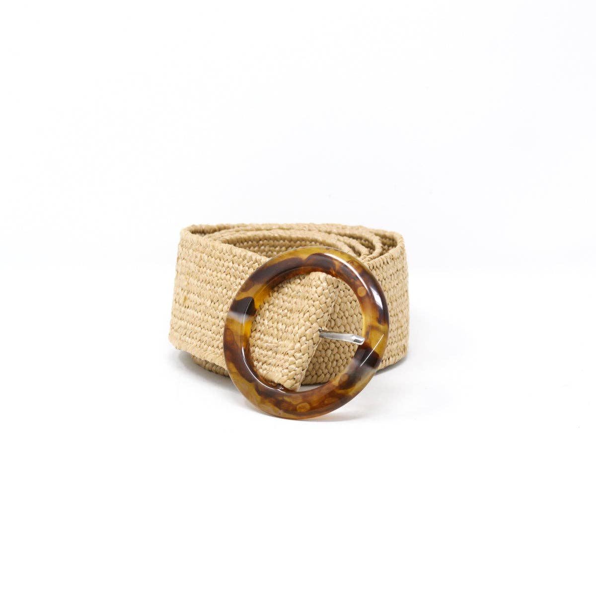 German Fuentes Handbags - Vente Ceinture – femme - CEINTURE ÉLASTIQUE EN RAFFIA AVEC BOUCLE EN RÉSINE9