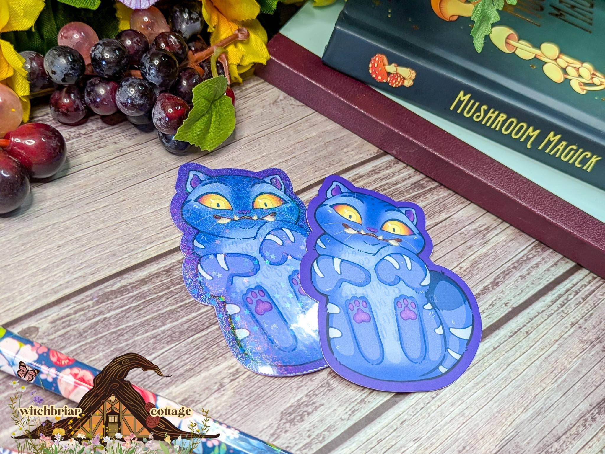 Witchbriar Cottage - Wholesale Sticker - Derpy Tiger Loaf Sticker, Cute Kpop Demon Hunters Sticker3