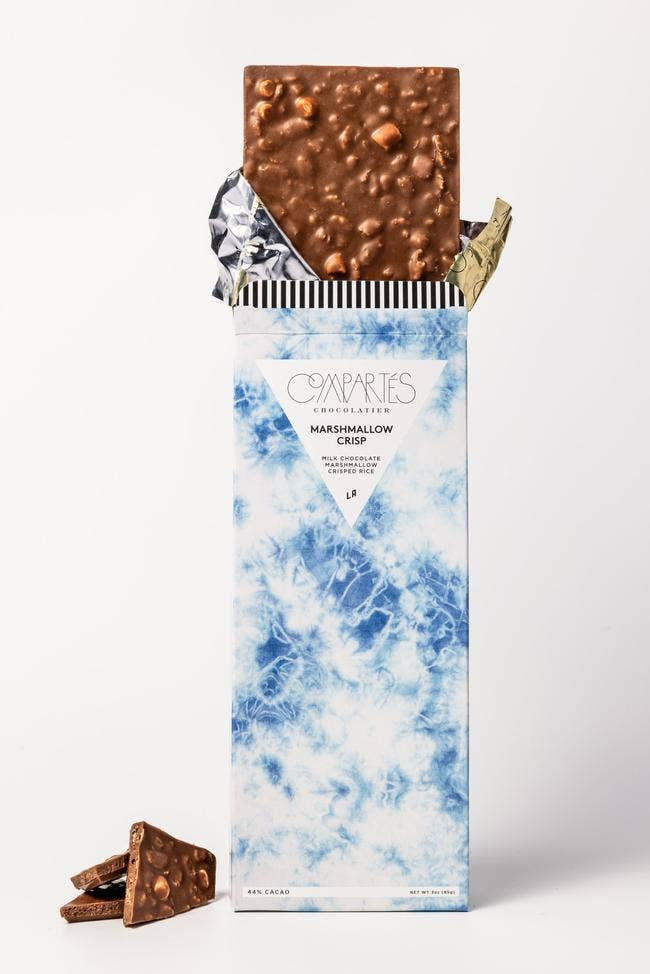 Compartes Chocolate - Wholesale Chocolate Bar - Marshmallow Crisp Milk Chocolate Bar1