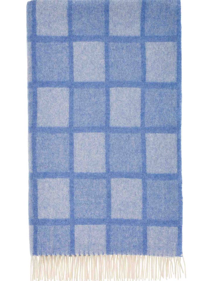 Windowpane-tern Merino-plaid for engroshandel hos Bronte by Moon