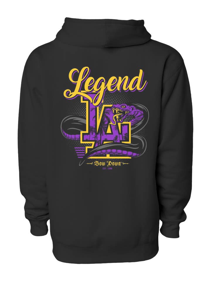 La Legend Pullover Hoodie for wholesale by Bow Down Clothing