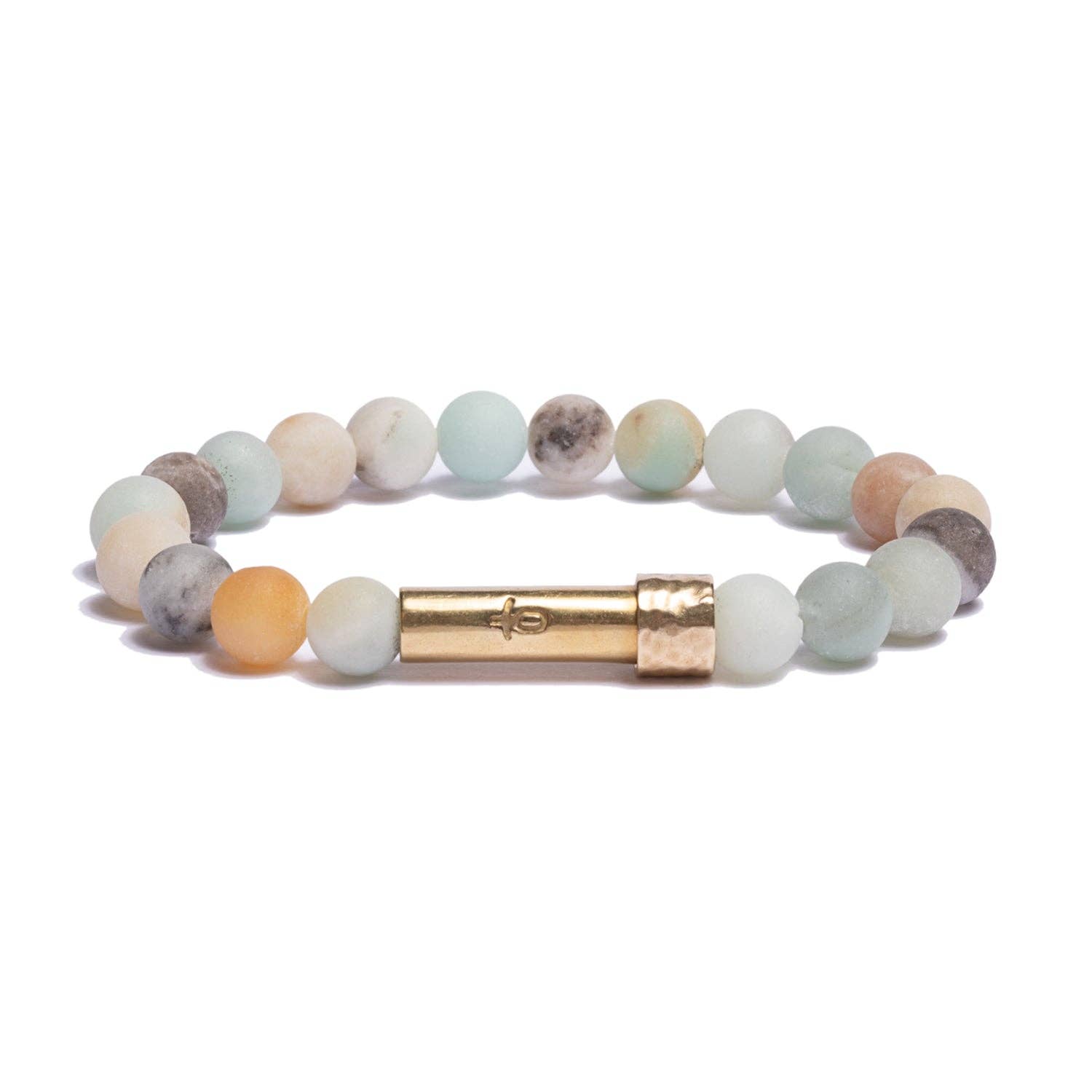 Wishbeads - Wholesale Beaded Bracelet - Matte Amazonite Intention Bracelet1