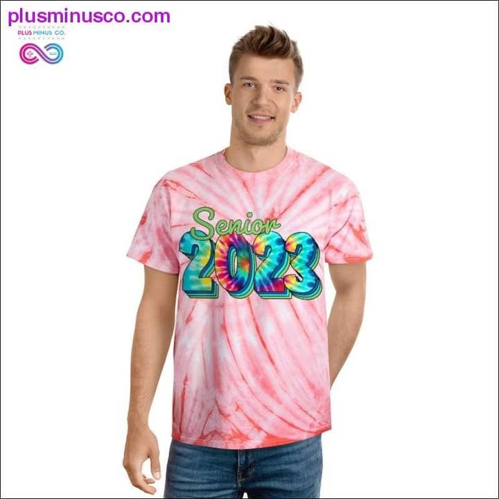 Senior 2023 Tie-Dye T-Shirt for wholesale by Plusminusco.com