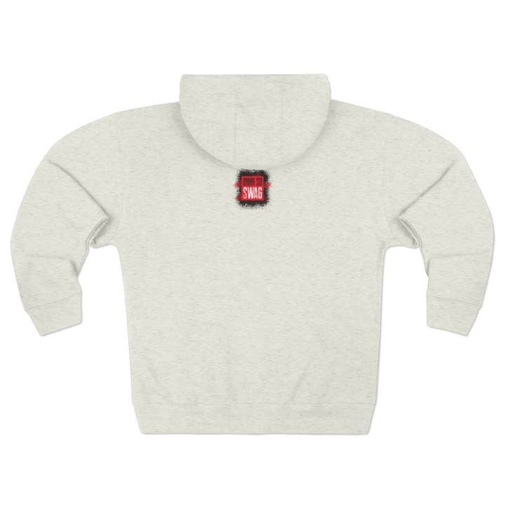 Ohhh So Swag - Wholesale Hoodie - Unisex - Swag Verified. Barcode Unisex Premium Full Zip Hoodie | US33