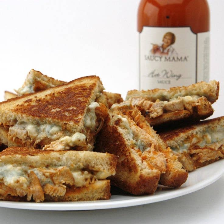 Suzie's Organics and More - Wholesale Sauce - NEW 2025 Saucy Mama Hot Wing Sauce 12 fl oz3