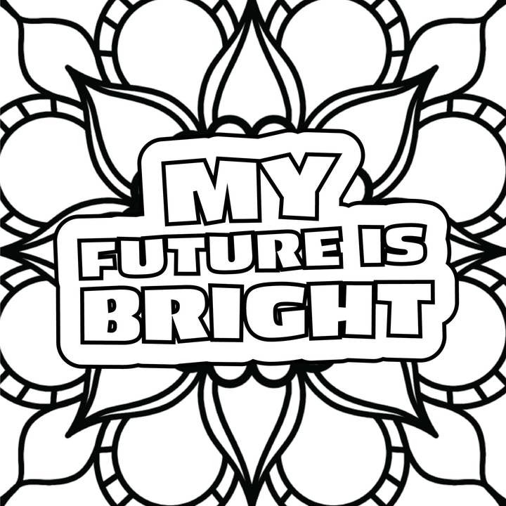 Illustrated Melanin - Wholesale Coloring Book - Kids & Baby - Find Joy Through Color: Affirmations for Kids2