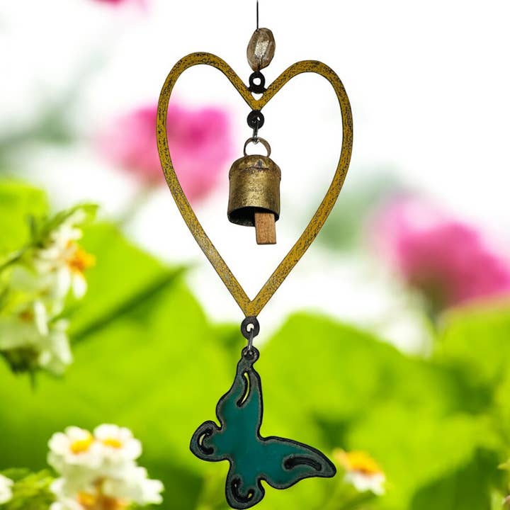 Schmetterlings-Windspiel skurriles Metallgeschenk Fantasie einzigartig USA für den Großhandel von Whimsies