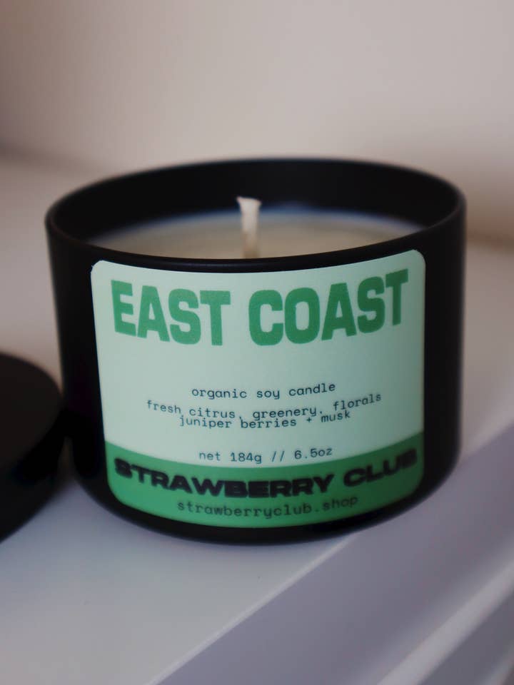 Østkystens sojalys for engroshandel hos Strawberry Club