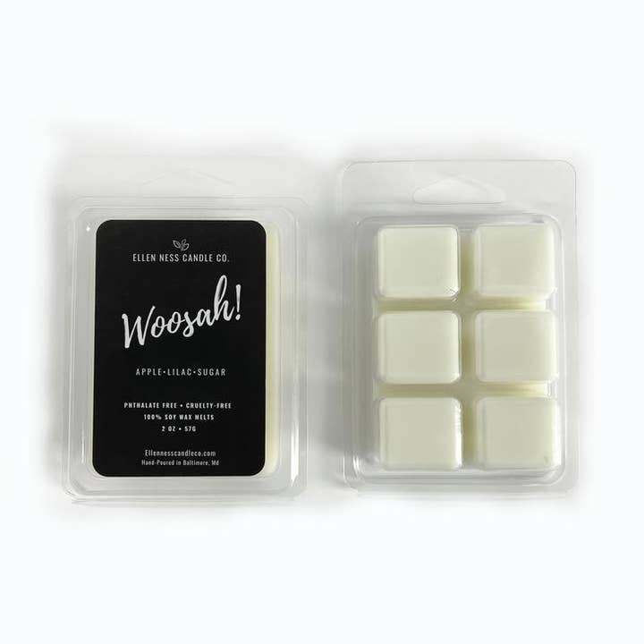 Woosah Wax Melt for wholesale by Ellen Ness Candle Co
