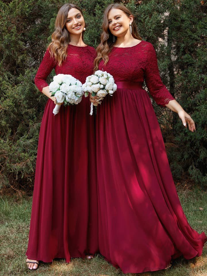 Elegante abito da damigella d'onore Empire Waist per la vendita all'ingrosso da parte di Ever-Pretty