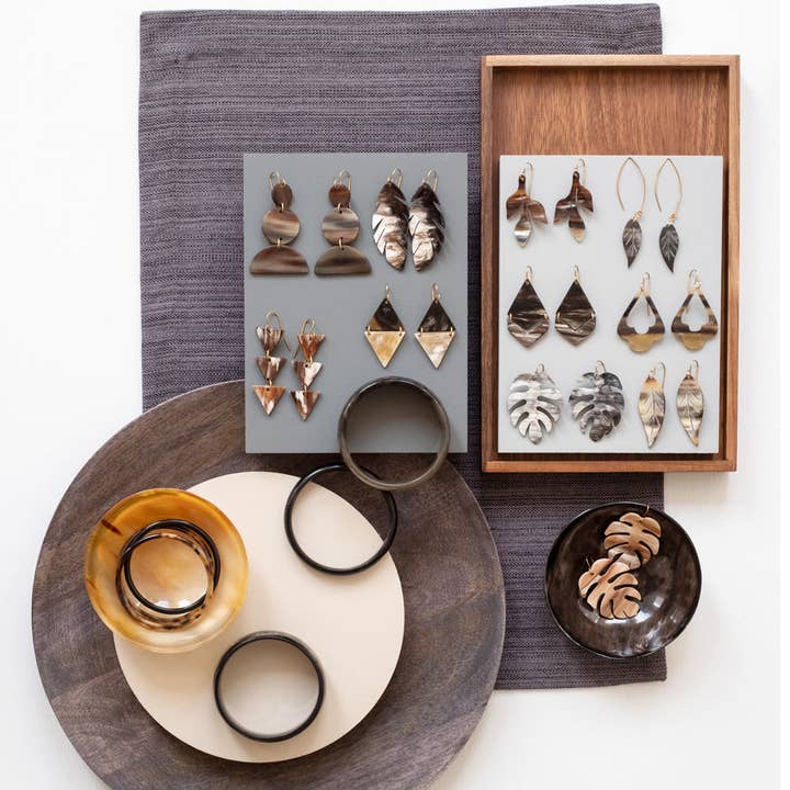 MAADILI COLLECTIVE – Engroshandel Hængeøreringe og creoløreringe – Stigende Sun øreringe5