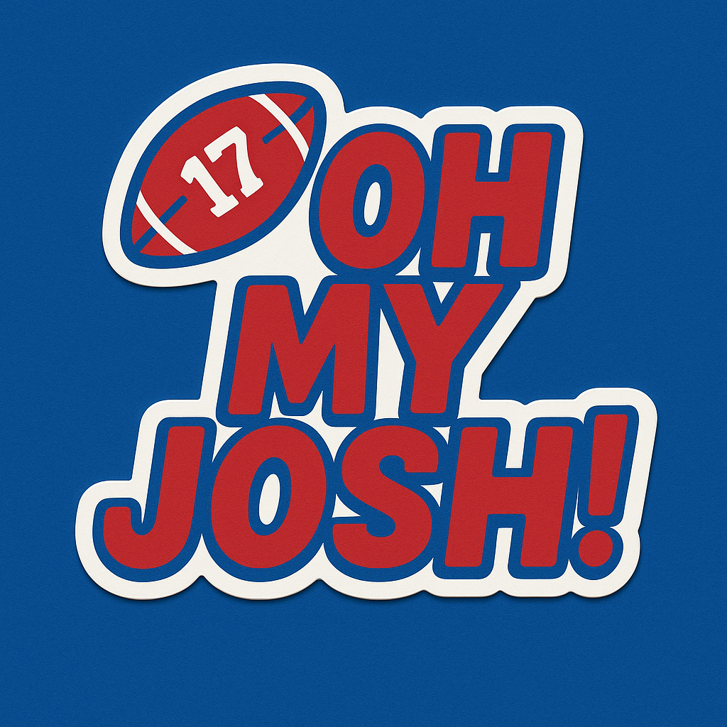 Christmas All Over - Wholesale Sticker - Oh My Josh Sticker 3”0