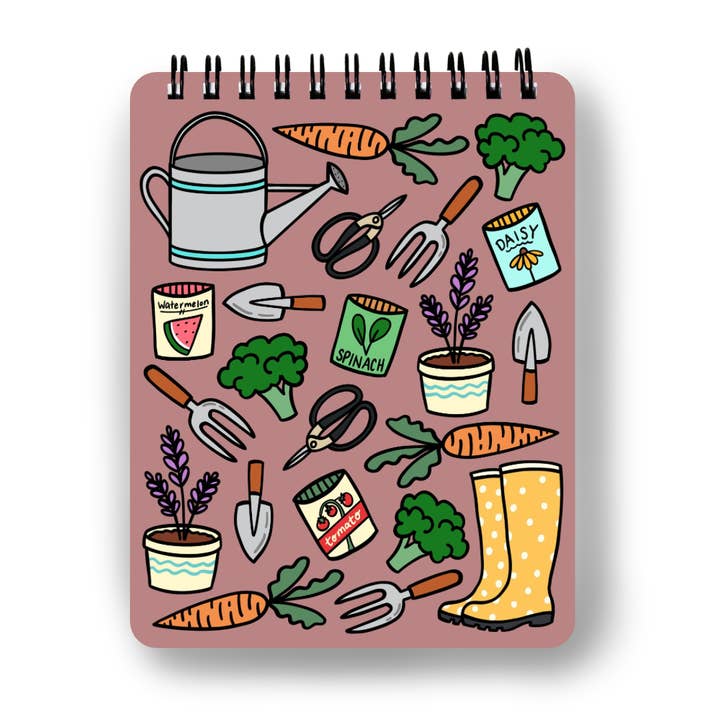 Pocket Gardening Notebook for wholesale by Found Paper LLC