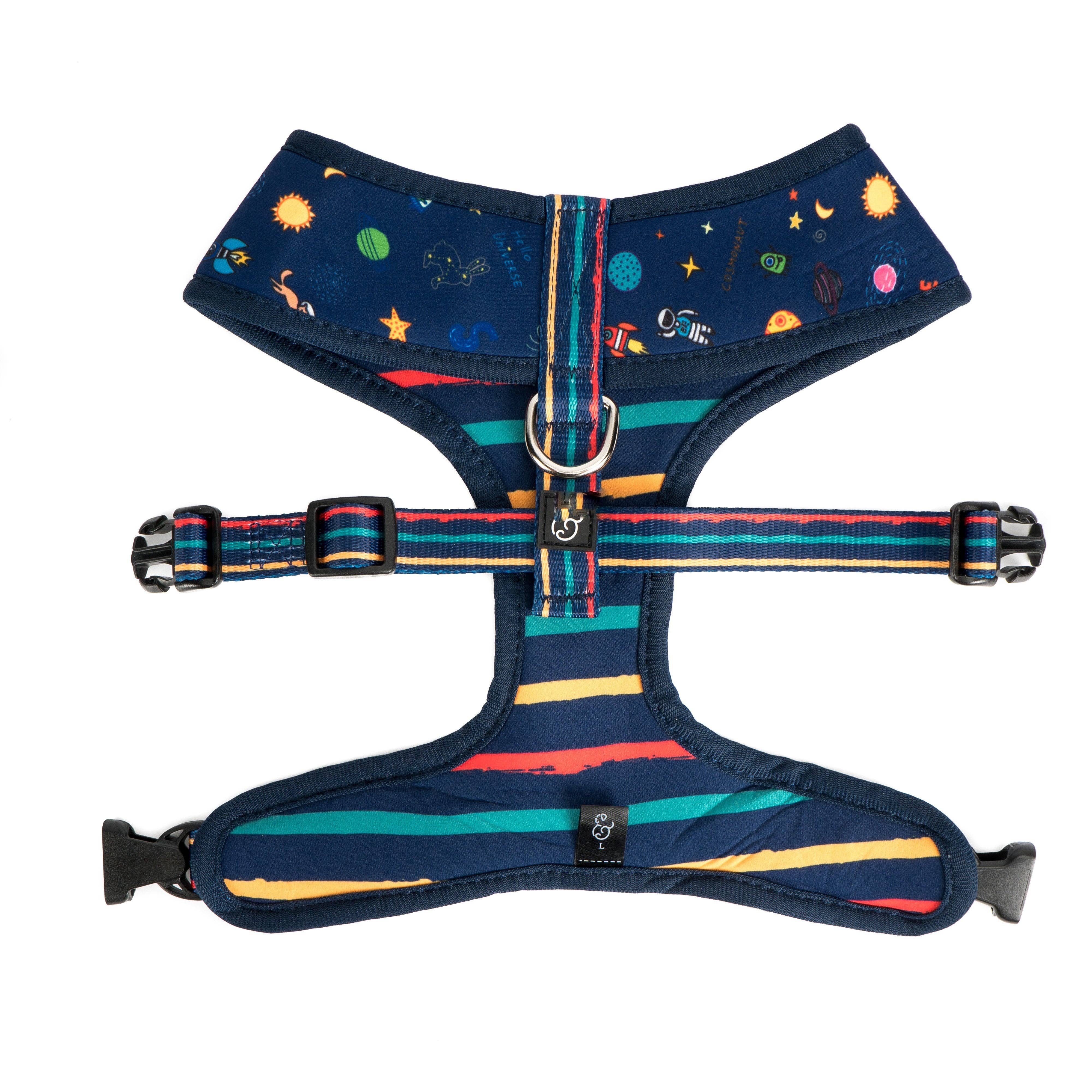 Lucy & Co. - Wholesale Pet Harness - Dog - Space Doodle Reversible Harness8