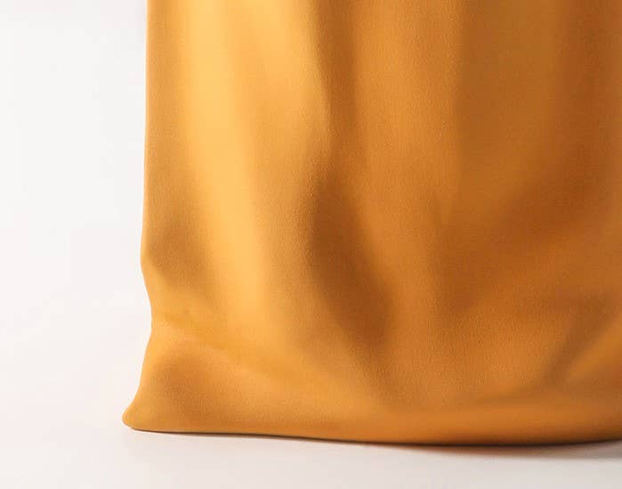 TUTU Home - Tableware & Decor – wholesale Vase – "Le Papier" - Orange Matte Paper Bag Looking Ceramic Vase5