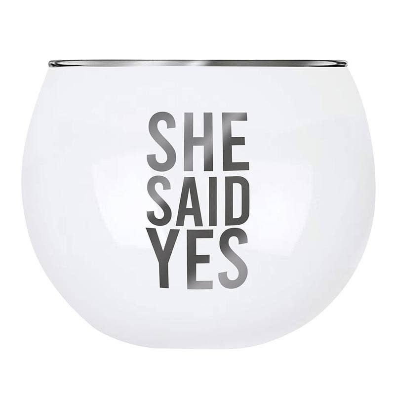 Santa Barbara Design Studio by Creative Brands - Wholesale Wine Glass - Roly Poly Glass - She Said Yes0