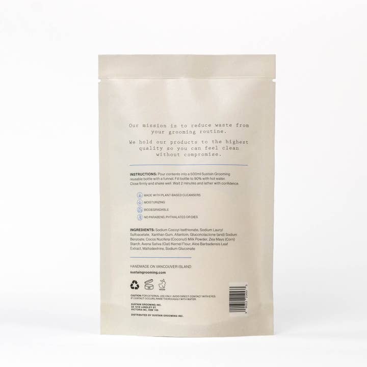 Sustain Grooming - Wholesale Body Wash/Shower Gel - Body Wash Refill Wholesale5