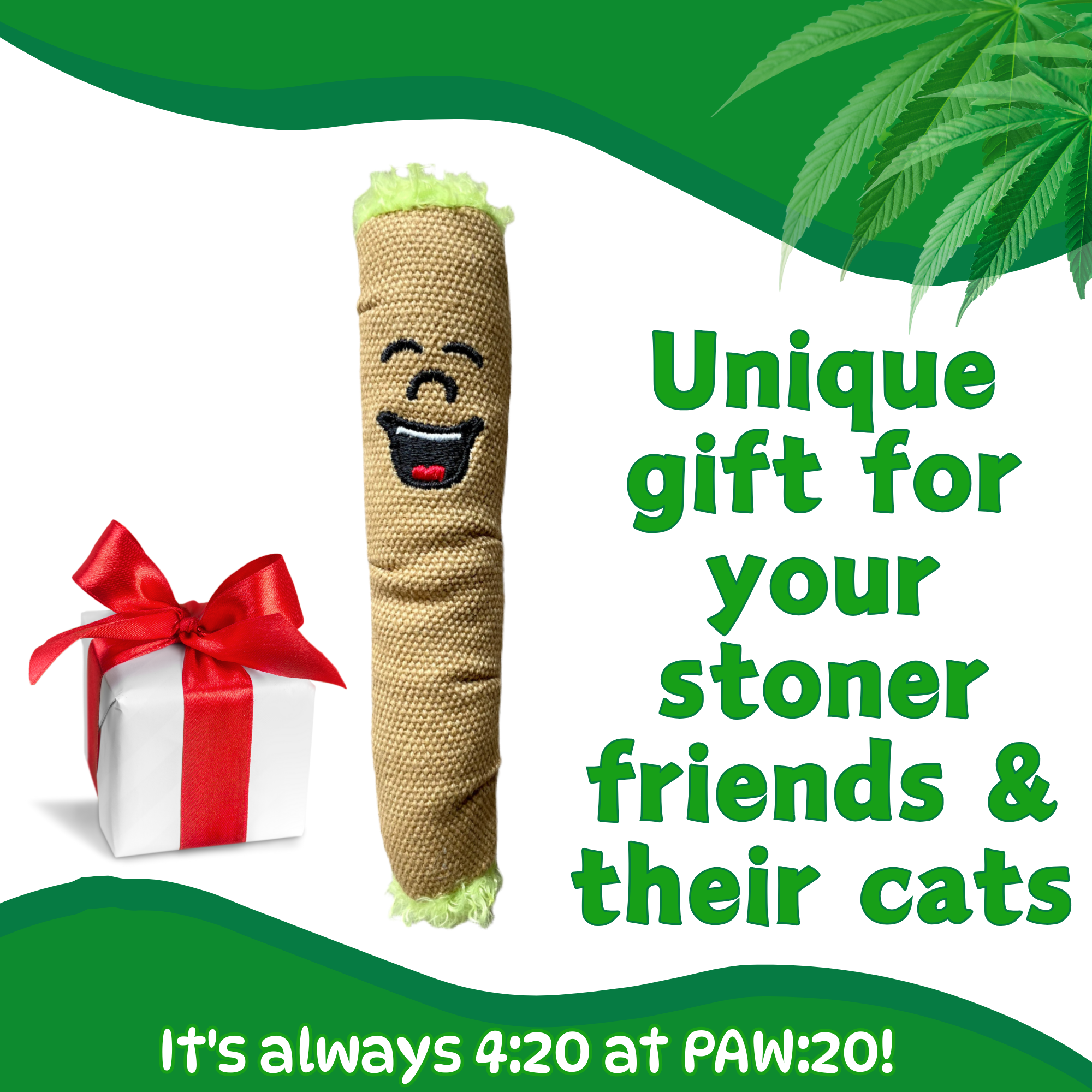 PAW:20 - Vente Jouet – chat - Lil' B the Blunt, Jouet pour Chat en Herbe à Chat Farci Parodique4