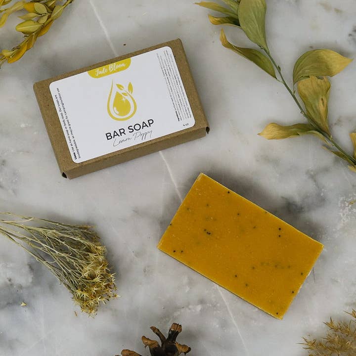 FRESH Organische Reinigungsseife - Zitrone Mohn - 113g für den Großhandel von Jade Bloom